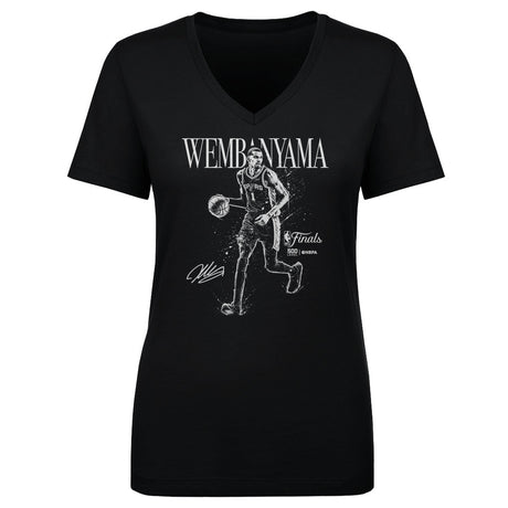 Victor Wembanyama Women's V-Neck T-Shirt | 500 LEVEL