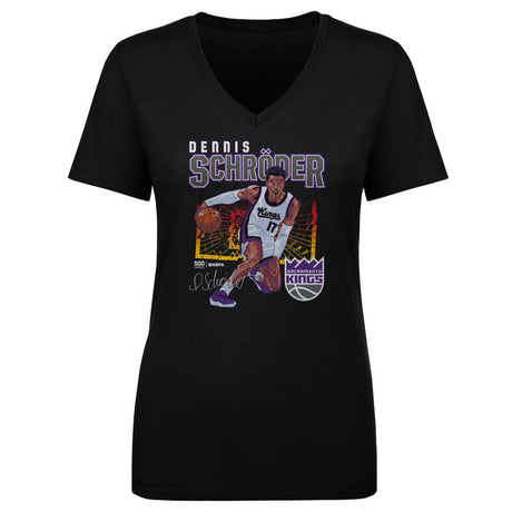 Dennis Schroder Women's V-Neck T-Shirt | 500 LEVEL
