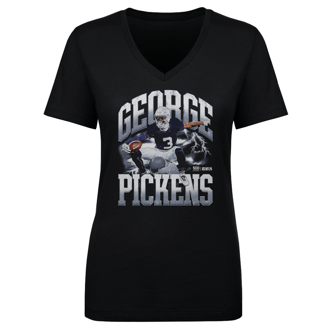 George Pickens Women's V-Neck T-Shirt | 500 LEVEL