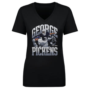 George Pickens Women's V-Neck T-Shirt | 500 LEVEL