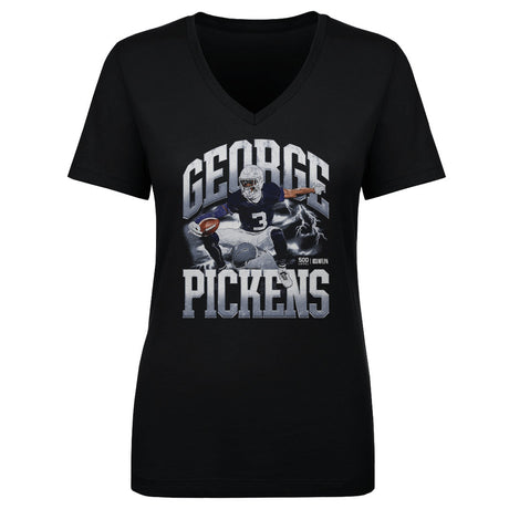 George Pickens Women's V-Neck T-Shirt | 500 LEVEL