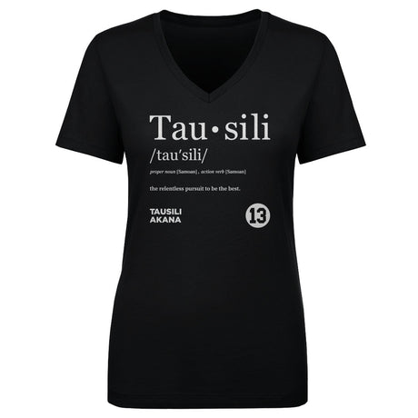 Tausili Akana Women's V-Neck T-Shirt | 500 LEVEL