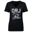 Odell Beckham Jr. Women's V-Neck T-Shirt | 500 LEVEL