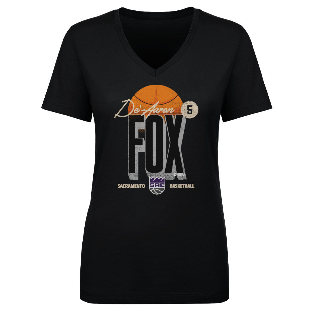 De&#39;Aaron Fox Women&#39;s V-Neck T-Shirt | 500 LEVEL