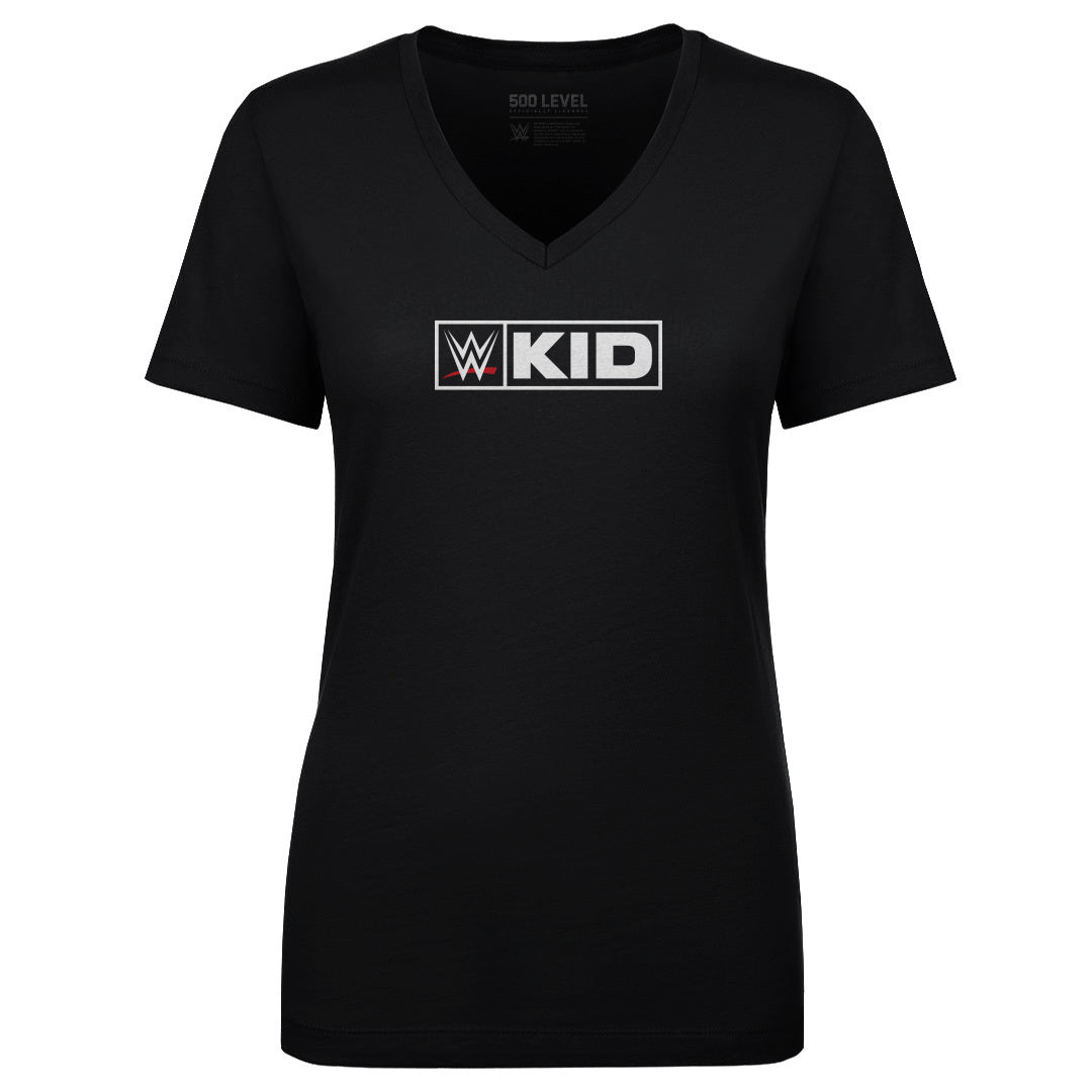 WWE Women's V-Neck T-Shirt | 500 LEVEL