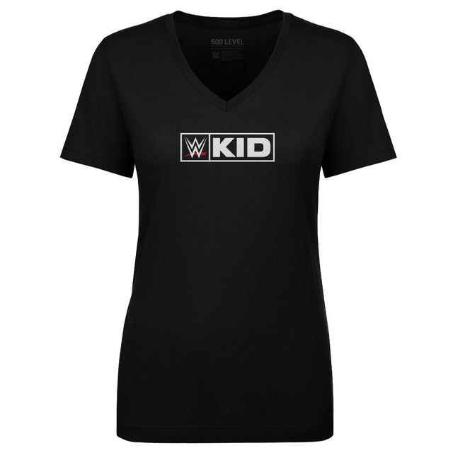 WWE Women's V-Neck T-Shirt | 500 LEVEL