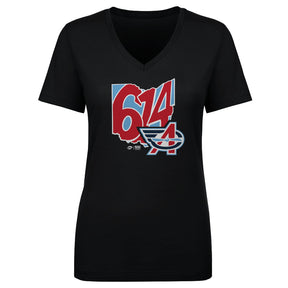 Columbus Aviators Women's V-Neck T-Shirt | 500 LEVEL