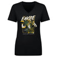 Brett Favre Women's V-Neck T-Shirt | 500 LEVEL