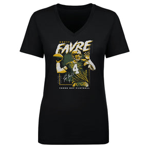 Brett Favre Women's V-Neck T-Shirt | 500 LEVEL