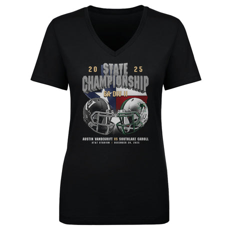Crown Trio Women's V-Neck T-Shirt | 500 LEVEL