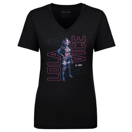 Lola Vice Women's V-Neck T-Shirt | 500 LEVEL