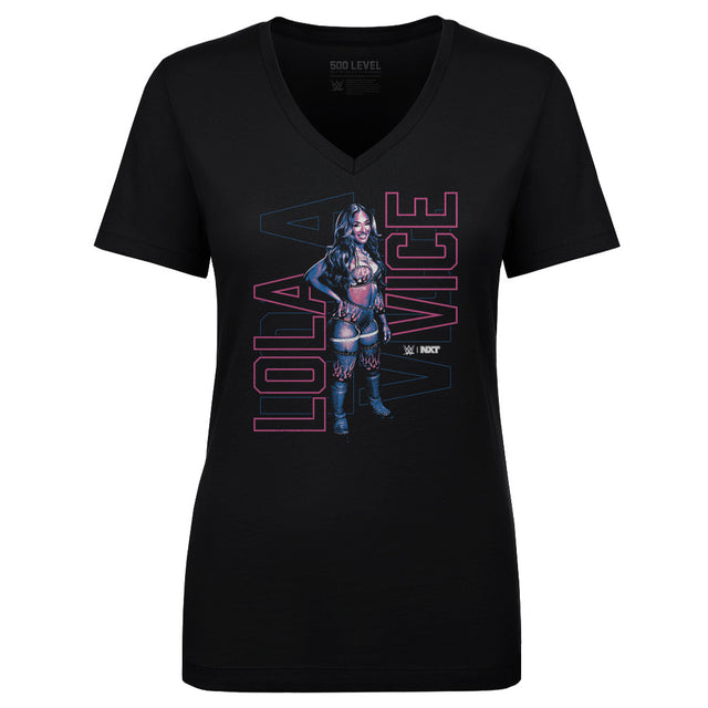 Lola Vice Women's V-Neck T-Shirt | 500 LEVEL