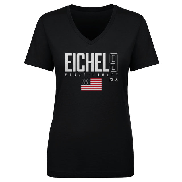 Jack Eichel Women's V-Neck T-Shirt | 500 LEVEL