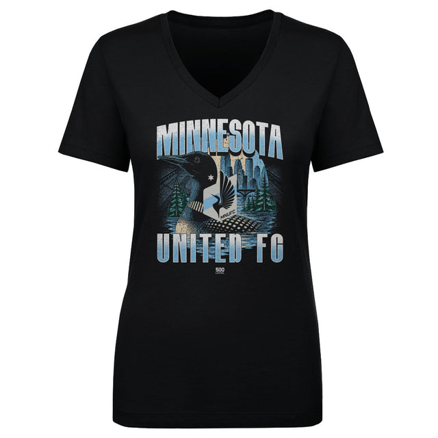 Minnesota United Women's V-Neck T-Shirt | 500 LEVEL