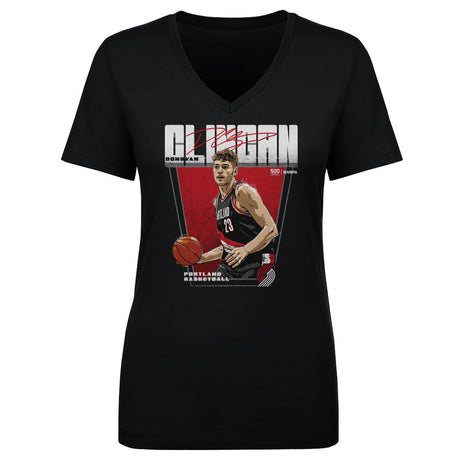 Donovan Clingan Women's V-Neck T-Shirt | 500 LEVEL