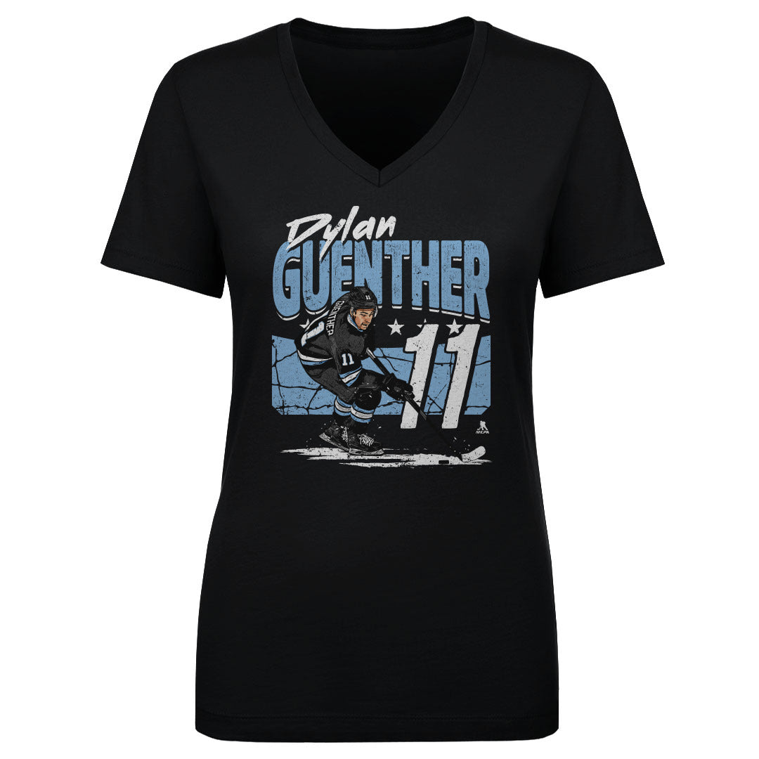 Dylan Guenther Women's V-Neck T-Shirt | 500 LEVEL