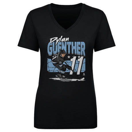 Dylan Guenther Women's V-Neck T-Shirt | 500 LEVEL