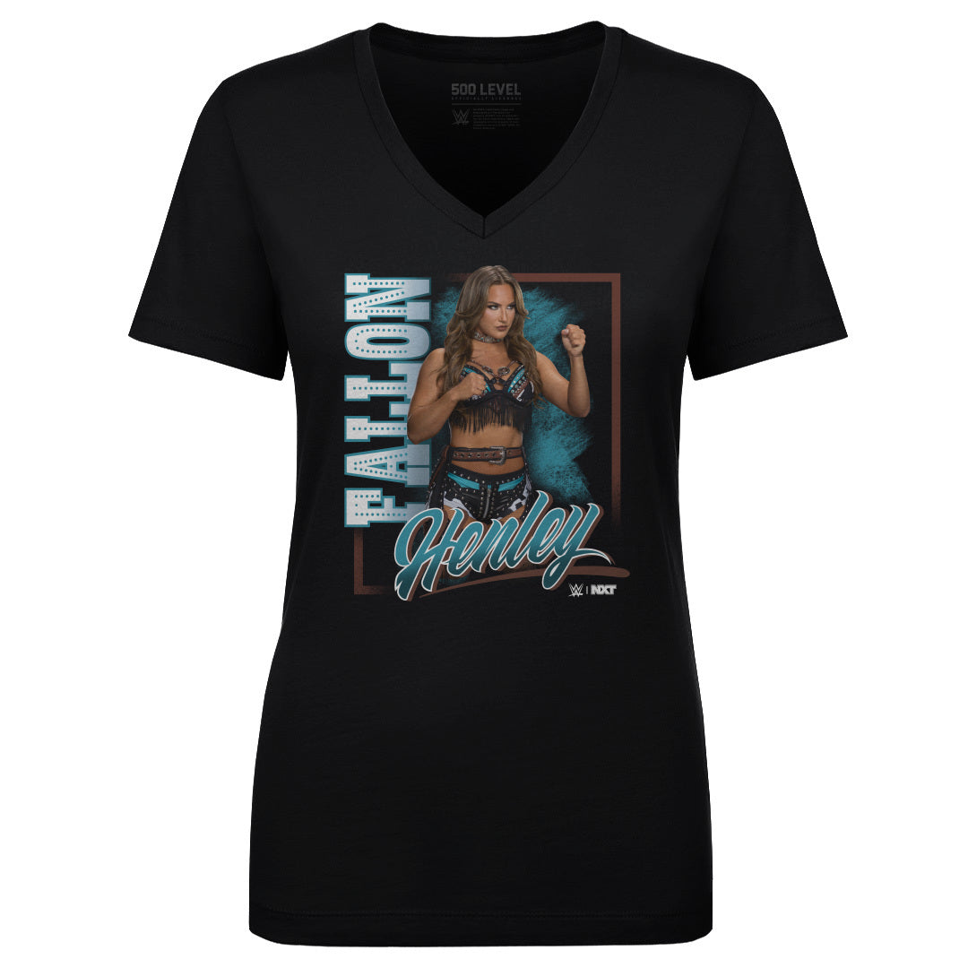 Fallon Henley Women's V-Neck T-Shirt | 500 LEVEL