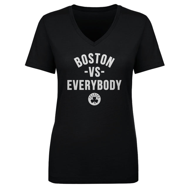 Boston Celtics Women's V-Neck T-Shirt | 500 LEVEL