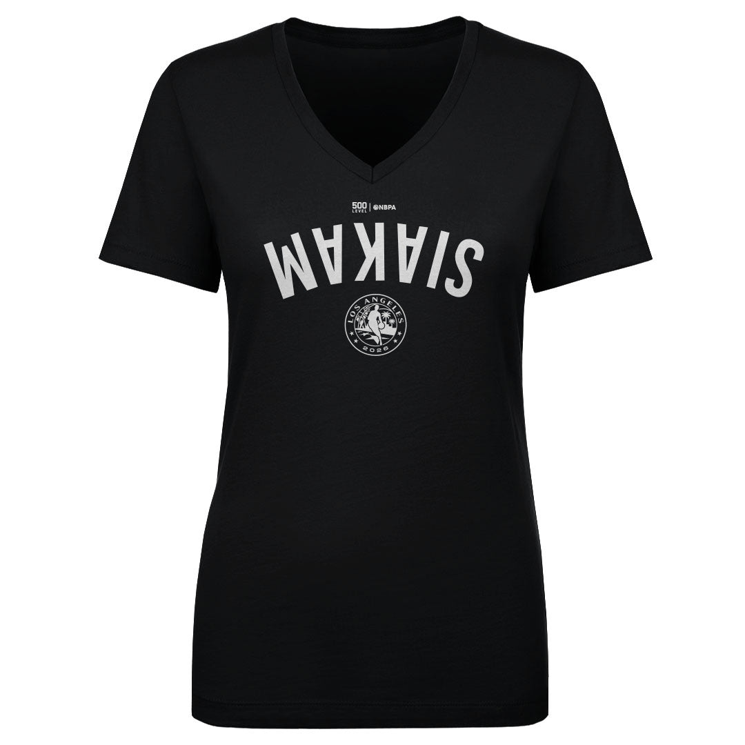Pascal Siakam Women's V-Neck T-Shirt | 500 LEVEL