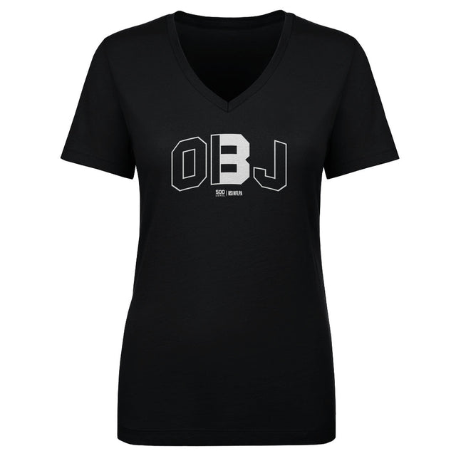 Odell Beckham Jr. Women's V-Neck T-Shirt | 500 LEVEL