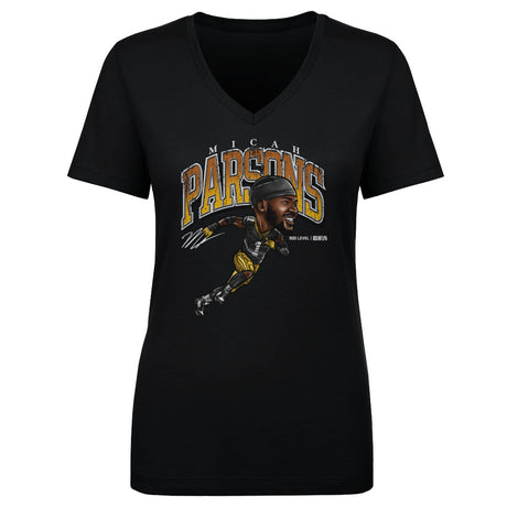 MIcah Parsons Women's V-Neck T-Shirt | 500 LEVEL