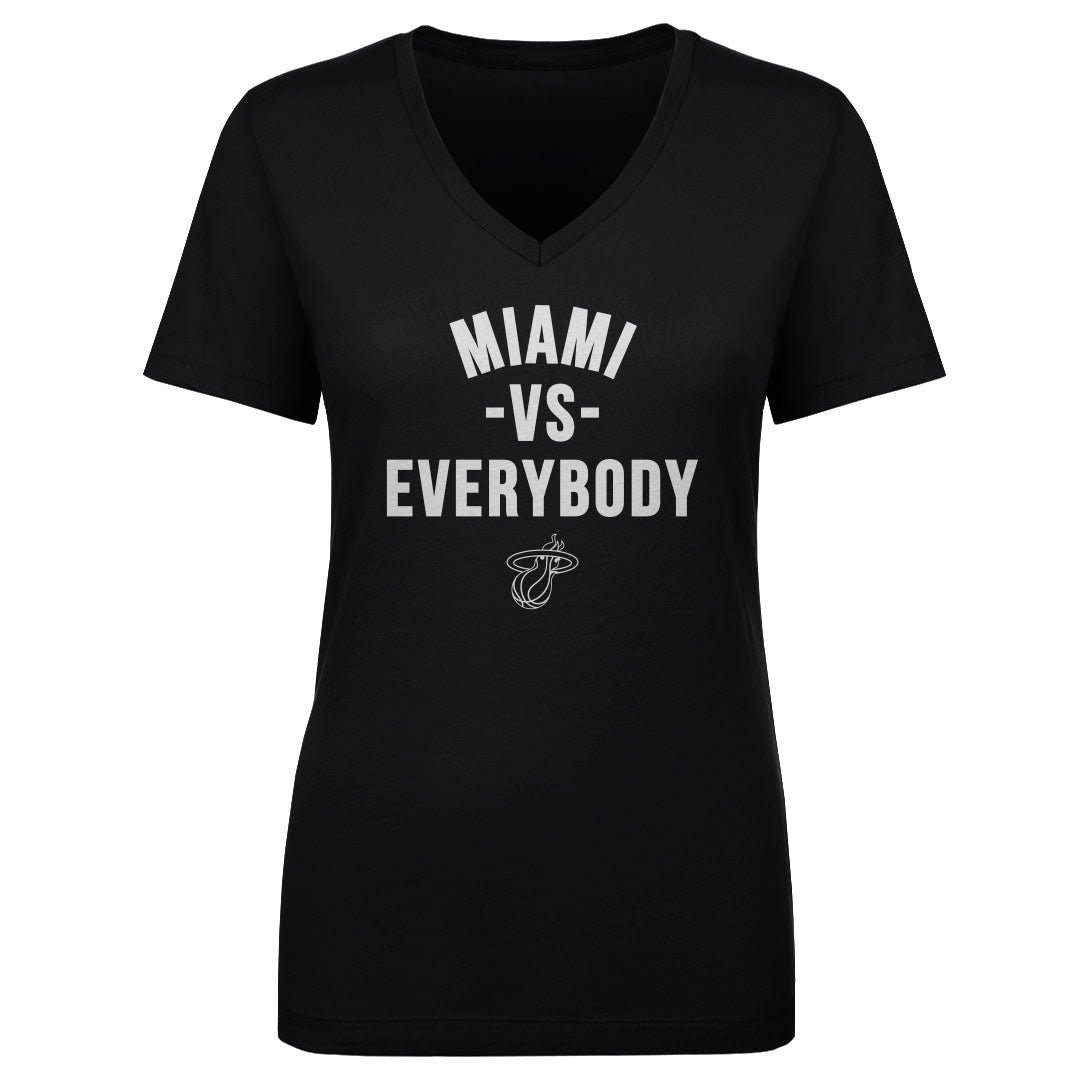 Miami Heat Women's V-Neck T-Shirt | 500 LEVEL