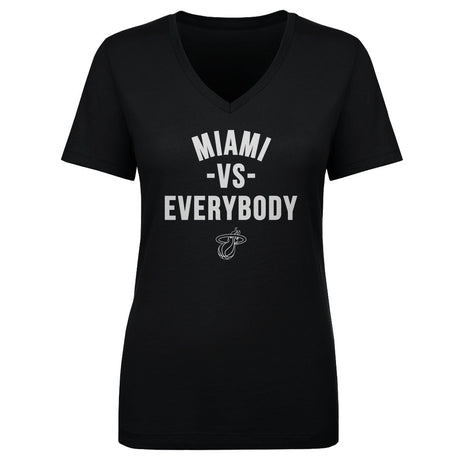 Miami Heat Women's V-Neck T-Shirt | 500 LEVEL