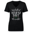 Christmas Women's V-Neck T-Shirt | 500 LEVEL