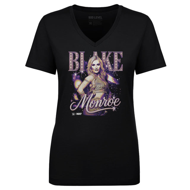 Blake Monroe Women's V-Neck T-Shirt | 500 LEVEL