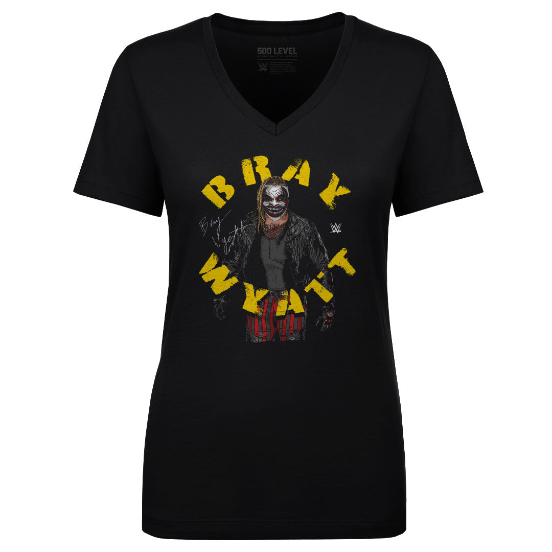 Bray Wyatt Women's V-Neck T-Shirt | 500 LEVEL