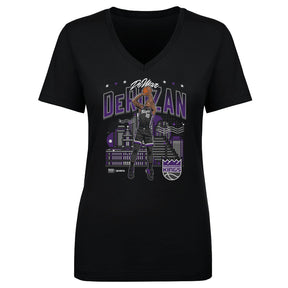 DeMar DeRozan Women's V-Neck T-Shirt | 500 LEVEL