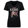 Jun Endo Women's V-Neck T-Shirt | 500 LEVEL