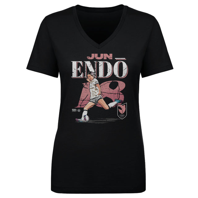 Jun Endo Women's V-Neck T-Shirt | 500 LEVEL