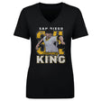 Michael King Women's V-Neck T-Shirt | 500 LEVEL