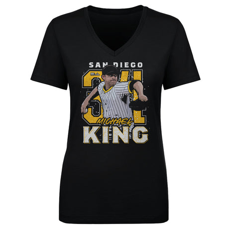 Michael King Women's V-Neck T-Shirt | 500 LEVEL