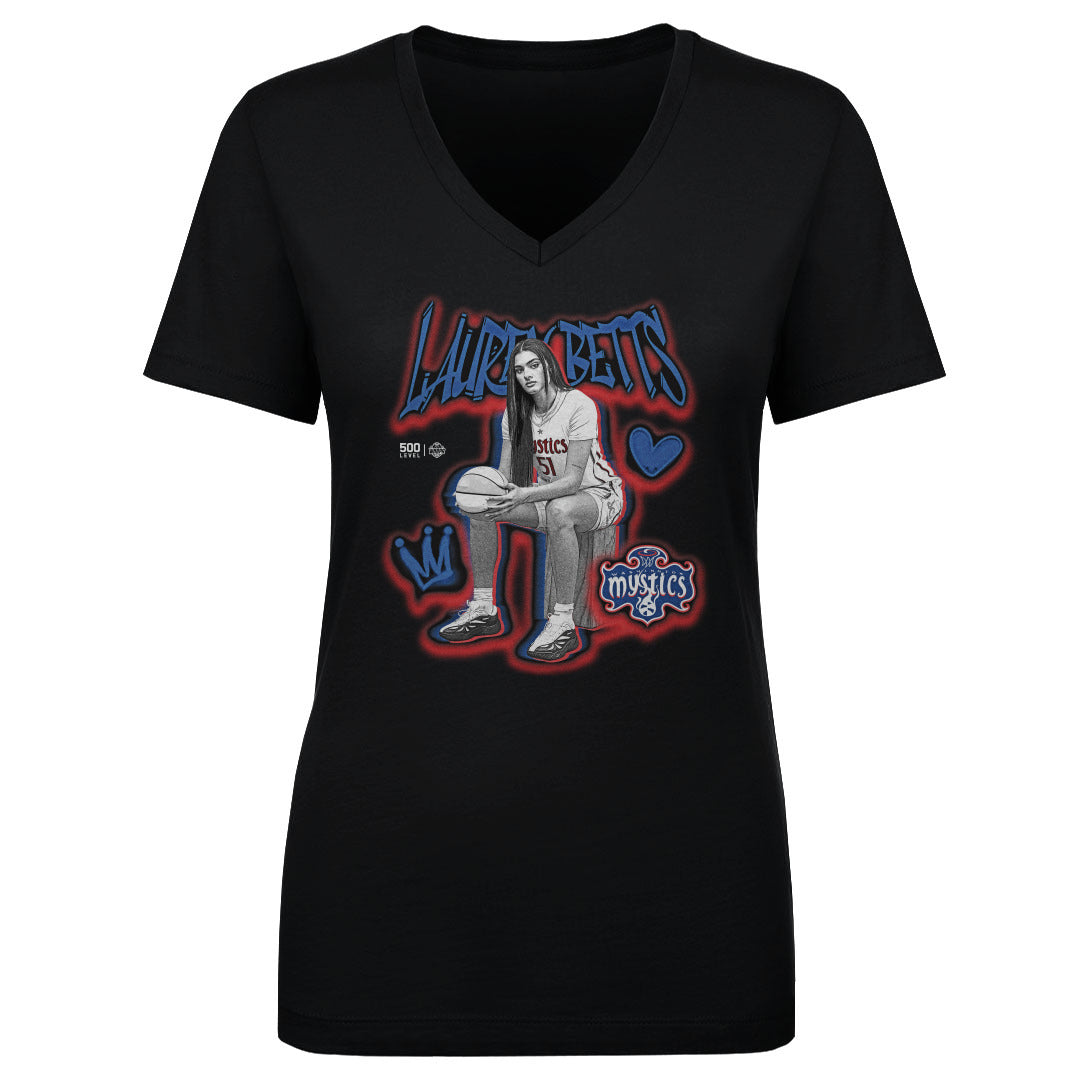 Lauren Betts Women's V-Neck T-Shirt | 500 LEVEL
