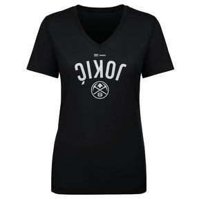 Nikola Jokic Women's V-Neck T-Shirt | 500 LEVEL