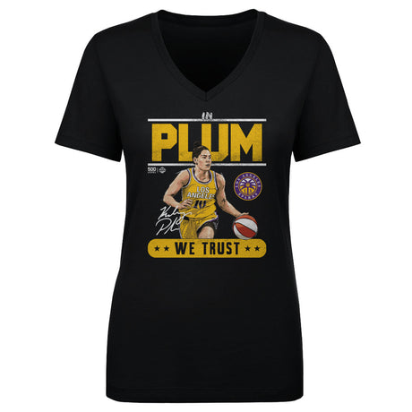 Kelsey Plum Women's V-Neck T-Shirt | 500 LEVEL
