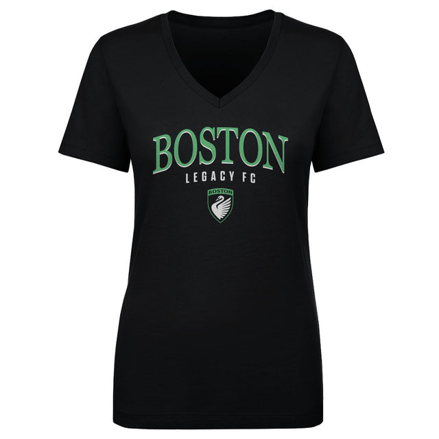 Boston Legacy FC Women's V-Neck T-Shirt | 500 LEVEL