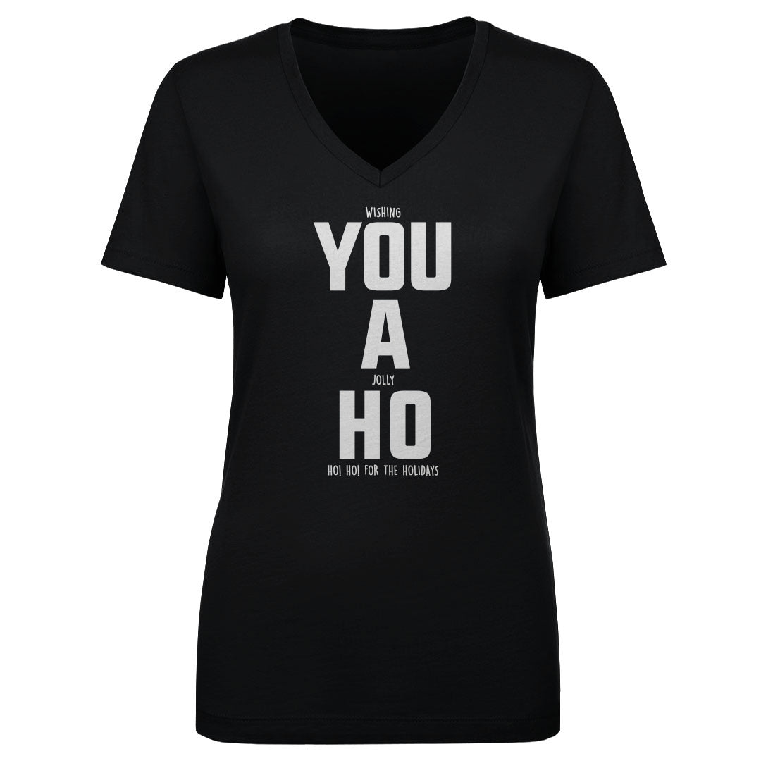Christmas Women's V-Neck T-Shirt | 500 LEVEL