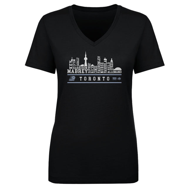 Toronto Tempo Women's V-Neck T-Shirt | 500 LEVEL