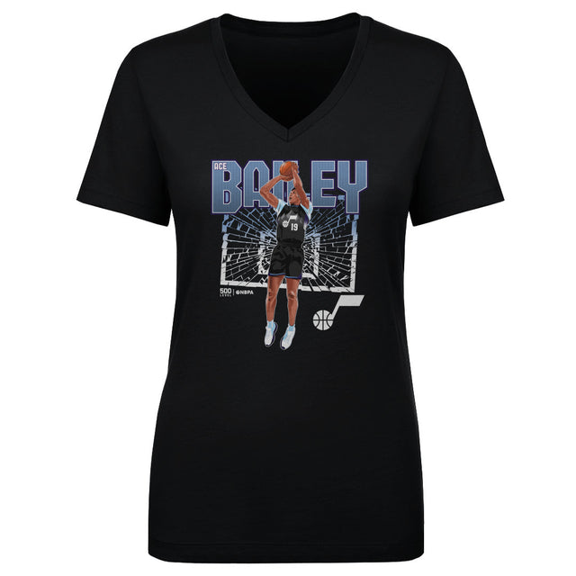 Ace Bailey Women's V-Neck T-Shirt | 500 LEVEL