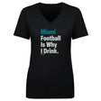 Miami Football Women's V-Neck T-Shirt | 500 LEVEL