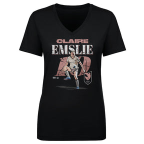 Claire Emslie Women's V-Neck T-Shirt | 500 LEVEL