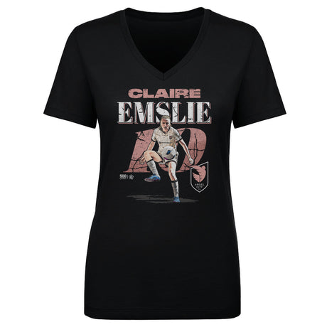 Claire Emslie Women's V-Neck T-Shirt | 500 LEVEL