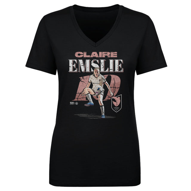 Claire Emslie Women's V-Neck T-Shirt | 500 LEVEL