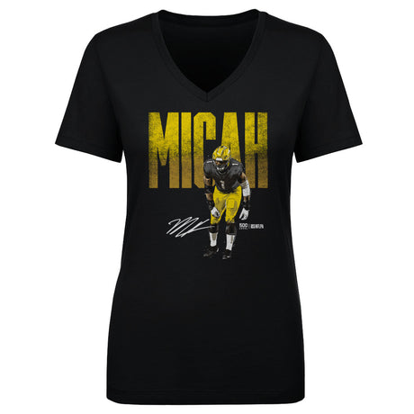 MIcah Parsons Women's V-Neck T-Shirt | 500 LEVEL