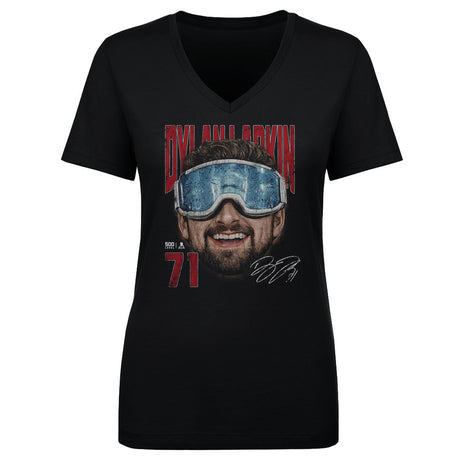Dylan Larkin Women's V-Neck T-Shirt | 500 LEVEL