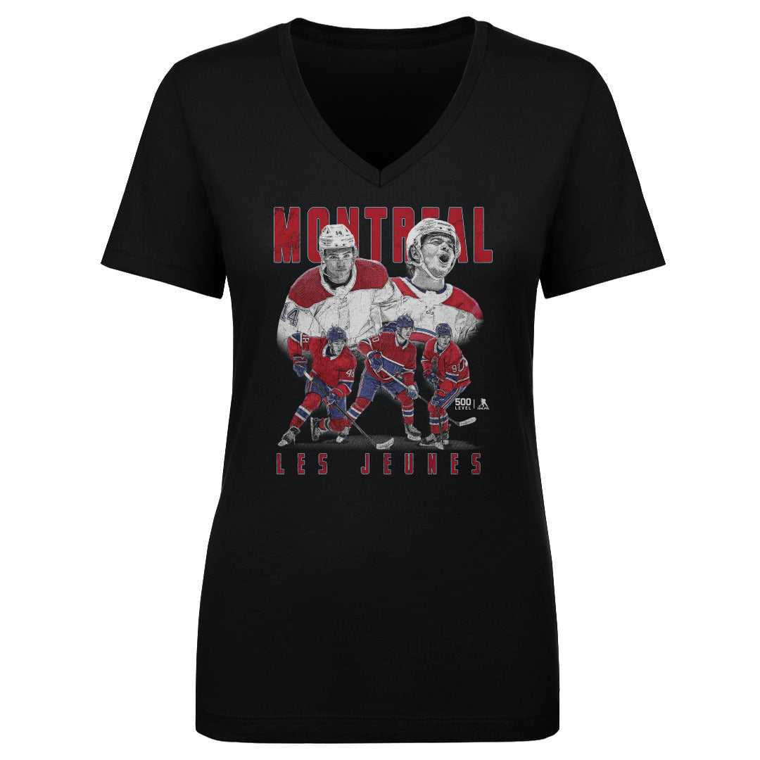 Montreal Hockey Women's V-Neck T-Shirt | 500 LEVEL